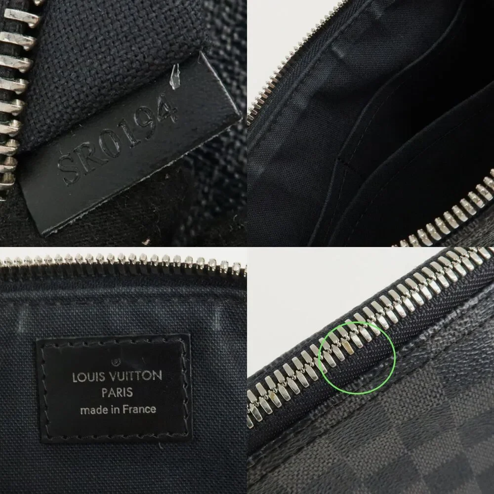 💎✨BEAUTIFUL✨💎 Authentic LOUIS VUITTON Damier Graphite Mick PM Black Bag - Picture 5 of 7